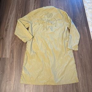 Stussy no vacancy inn Yellow Long Sleeve Coat